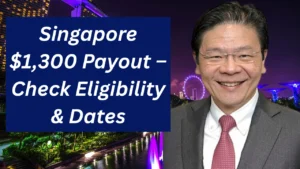 Singapore $1,300 Payout in 2025 – Who Qualifies, Payment Dates & How to Claim