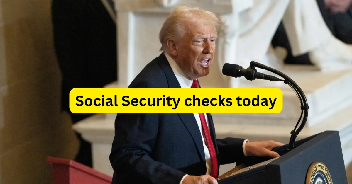 Social Security checks today
